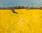 Abgemähtes Ährenfeld - Acryl
