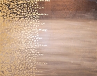 Abstrakt - Acryl, Schlagmetall