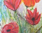 Frühlingswiese - Acryl