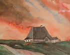 Halligen - Aquarell