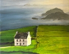 Irischer Morgen - Acryl