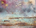 Zeitlos - Acryl, Rost, Gold