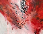 Liebe in Rot - Acryl