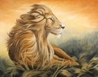 The King - Eitempera