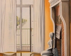 Blick aus meinem Fenster - Acryl