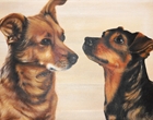 Pauli und Hugo - Acryl