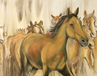 Edle Geschöpfe - Acryl