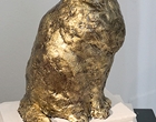 Edle Samtpfote - Powertex Skulptur