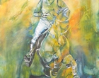 Springreiter - Acryl
